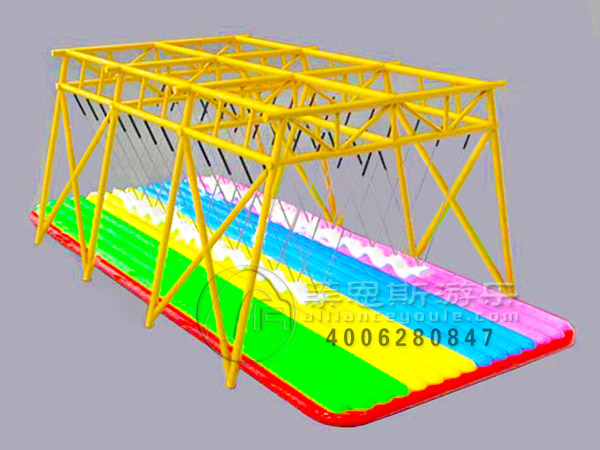 網紅秋千天梁多人互動游樂設備